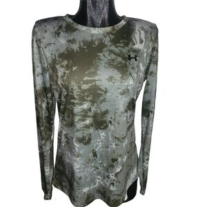 Under Armour Women's Camo Velocity Printed Long Sleeve Top L